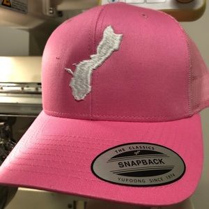 Island of Guam Curved Bill Trucker Hat